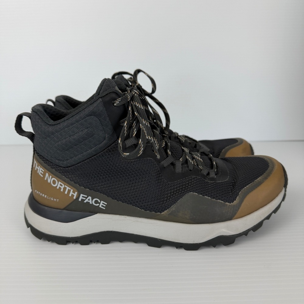 The North Face Activist Futurelight Mens Black Brown Hiking Outdoor Boots EUC - Picture 5 of 13
